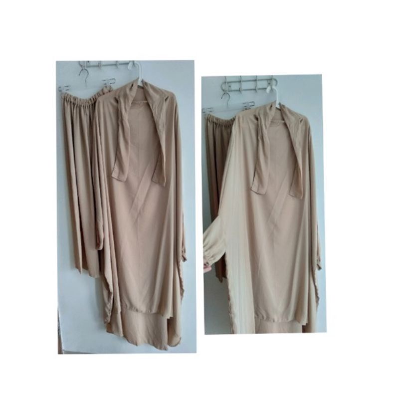 French Khimar Fursan Silk Premium guava