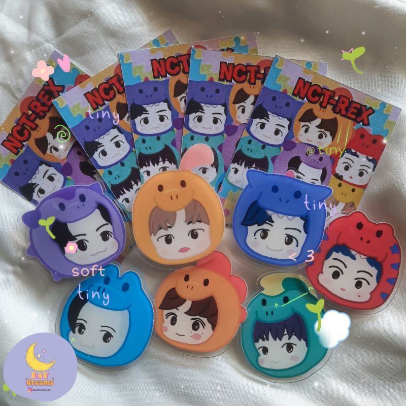 ACRYLIC POPSOCKET NCT DREAM DINO EDITION