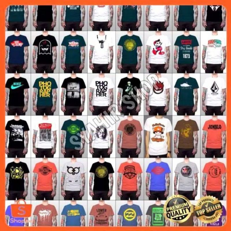 kaos distro termurah grosir/ecer