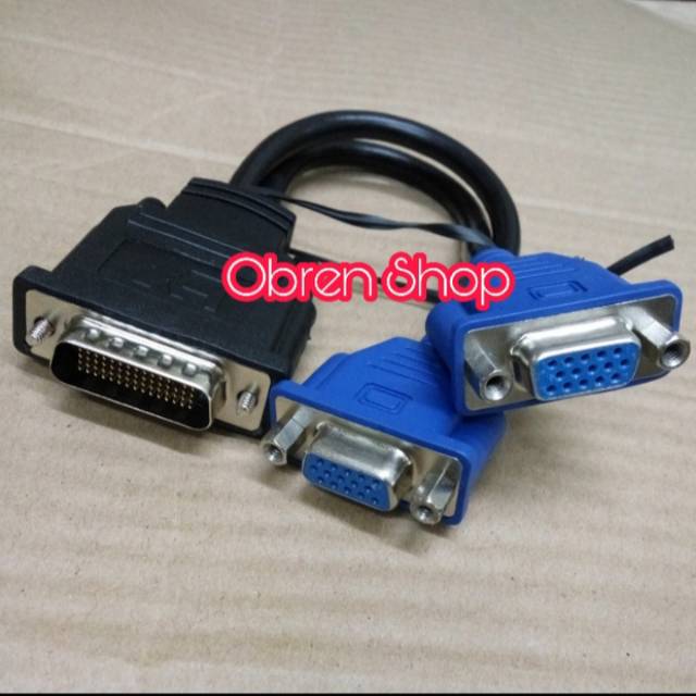 KABEL DMS59 PIN TO DUAL VGA