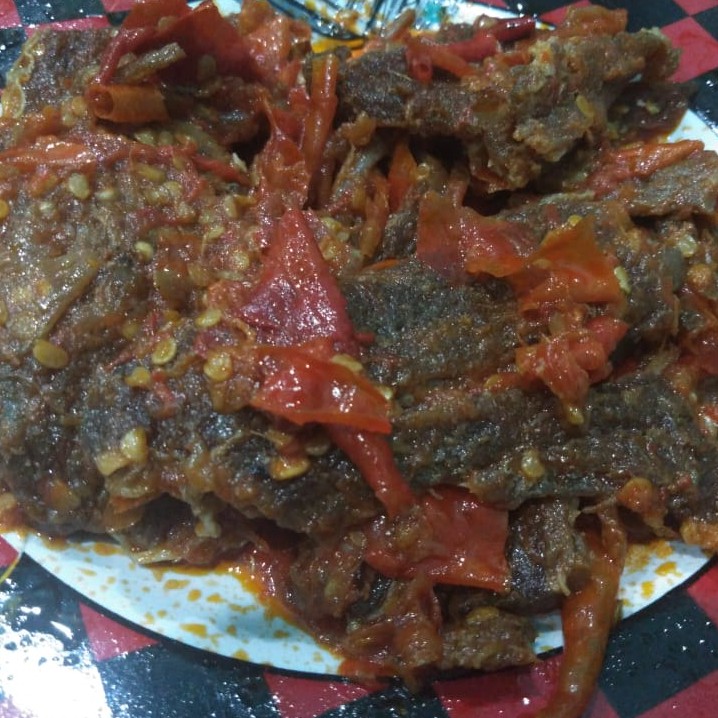 

Dendeng batokok lambo sambal balado 8 porsi