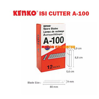 

ISI CUTTER KECIL KENKO A 100 [ 1 Tube ]/ATKProject