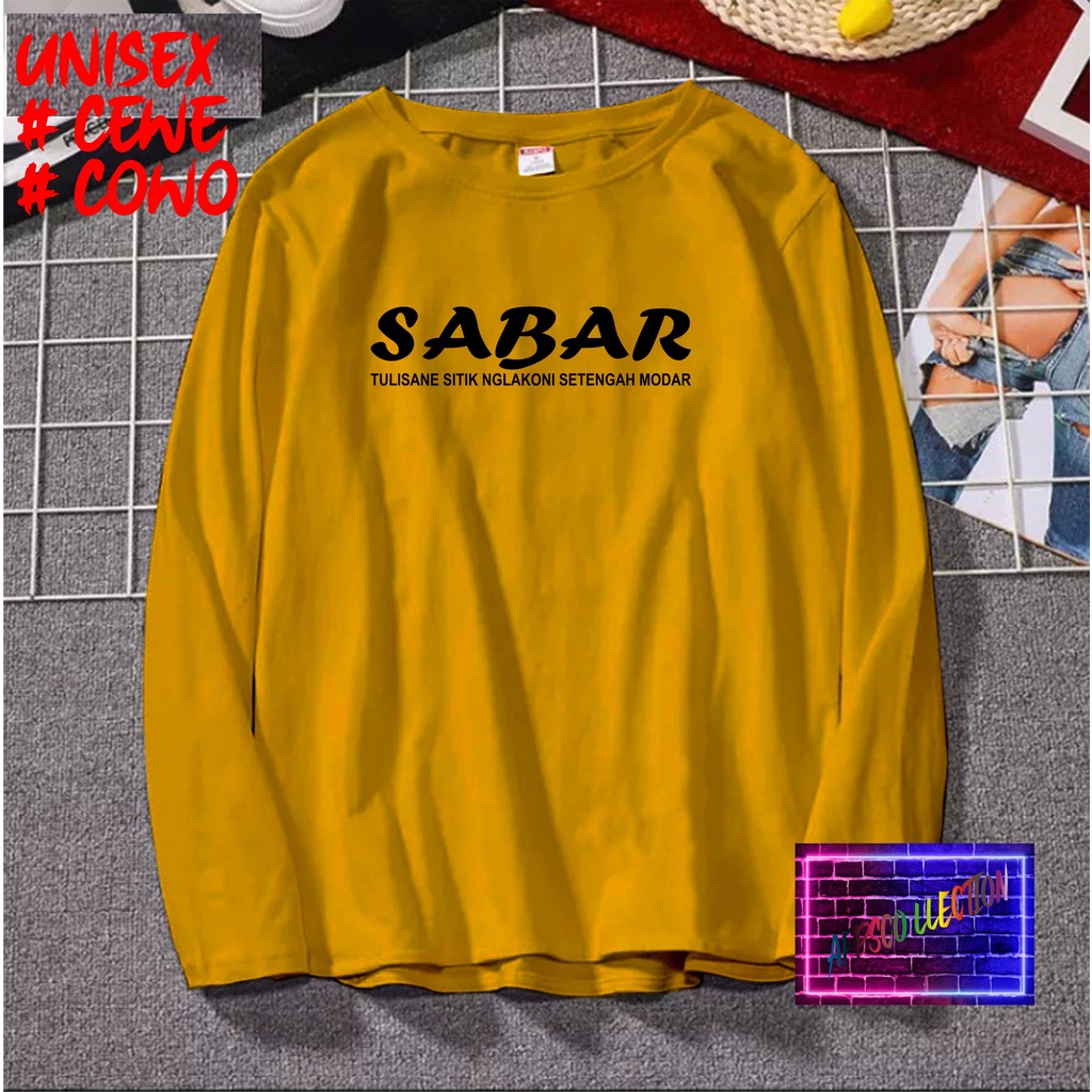 Cod Promo Sabar Kaos Kata Kata Sunda Kaos Terlaris Kualitas Terjamin Kaos Pria Distro Hits 2022 Kaos Murah Kaos Cotton 30s Kaos katun Kaos Bergambar Kaos Distro Kaos Pria Dan Wanita Kaos Kata2 Lucu Kaos Viral Kaos Promo Best Seller