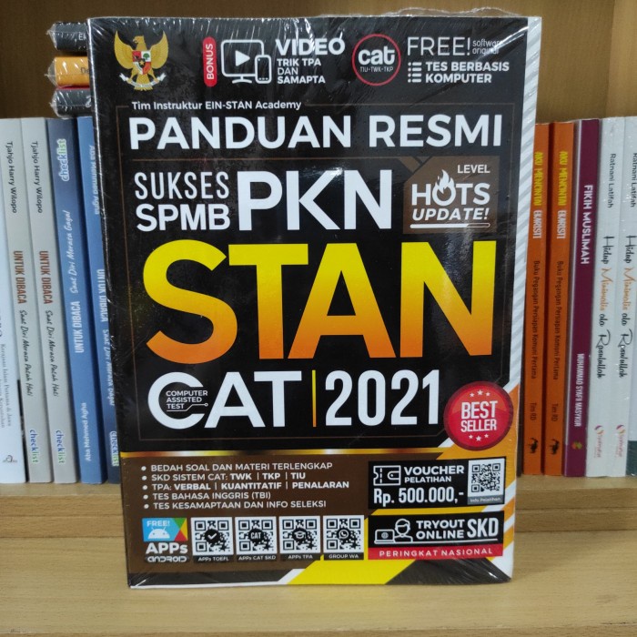 

READY STOCK BUKU BEST PANDUAN RESMI SUKSES SPMB PKN STAN 2021 KPL252