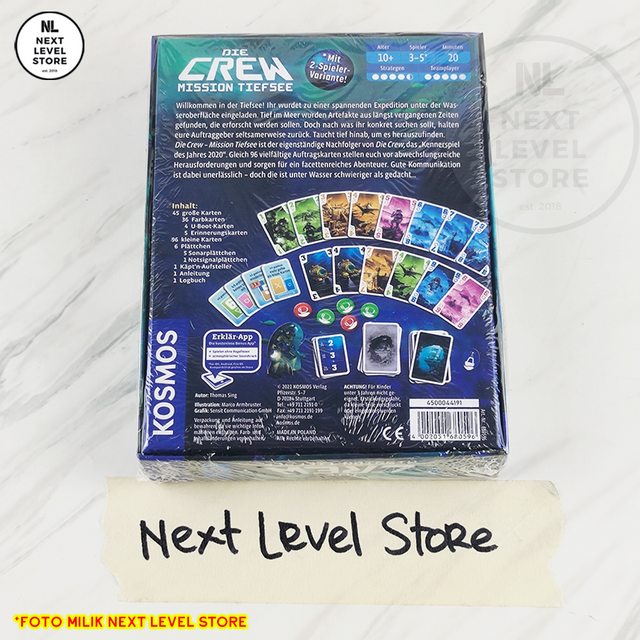 Die Crew Mission Tiefsee Board Games Card Game The Crew Series - READY