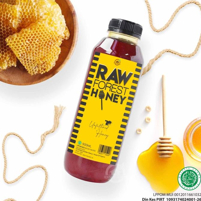 

House Of Organix Raw Forest Honey 500 Ml
