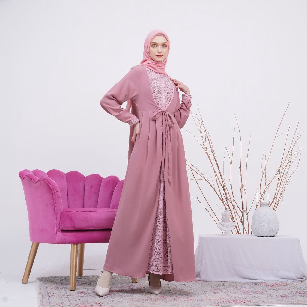 SOPHIA DRESS RAYYA SERIIES GAMIS BRUKAT MALIKA BUSUI