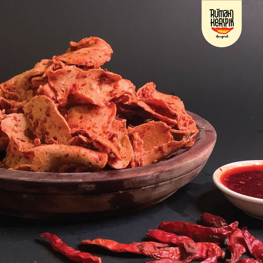 Basreng Pedas Cikruh Daun Jeruk Isi 500g-4