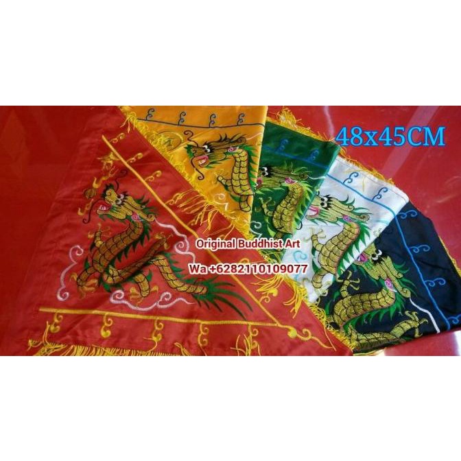 Bendera Naga Pancawarna / Bendera Naga 5 Warna 18"