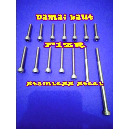 baut l stainless steel blok mesin f1zr