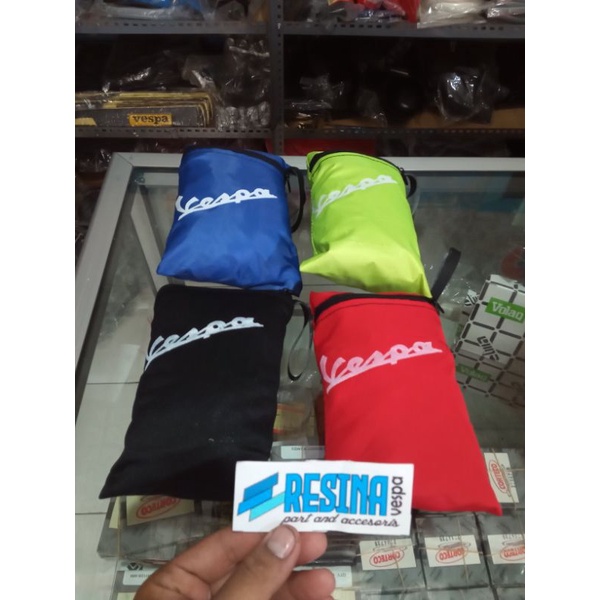 Cover jok bungkus jok sarung jok vespa aquila jok single anti air