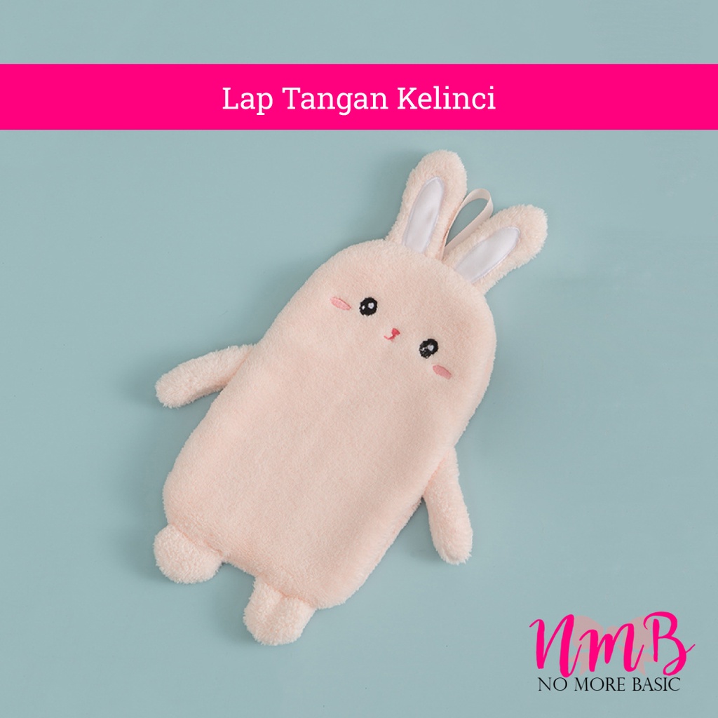 Lap Tangan Gantung Karakter Kelinci / Handuk Tangan Gantung Karakter Kelinci / Handuk Anak / Hand Towel