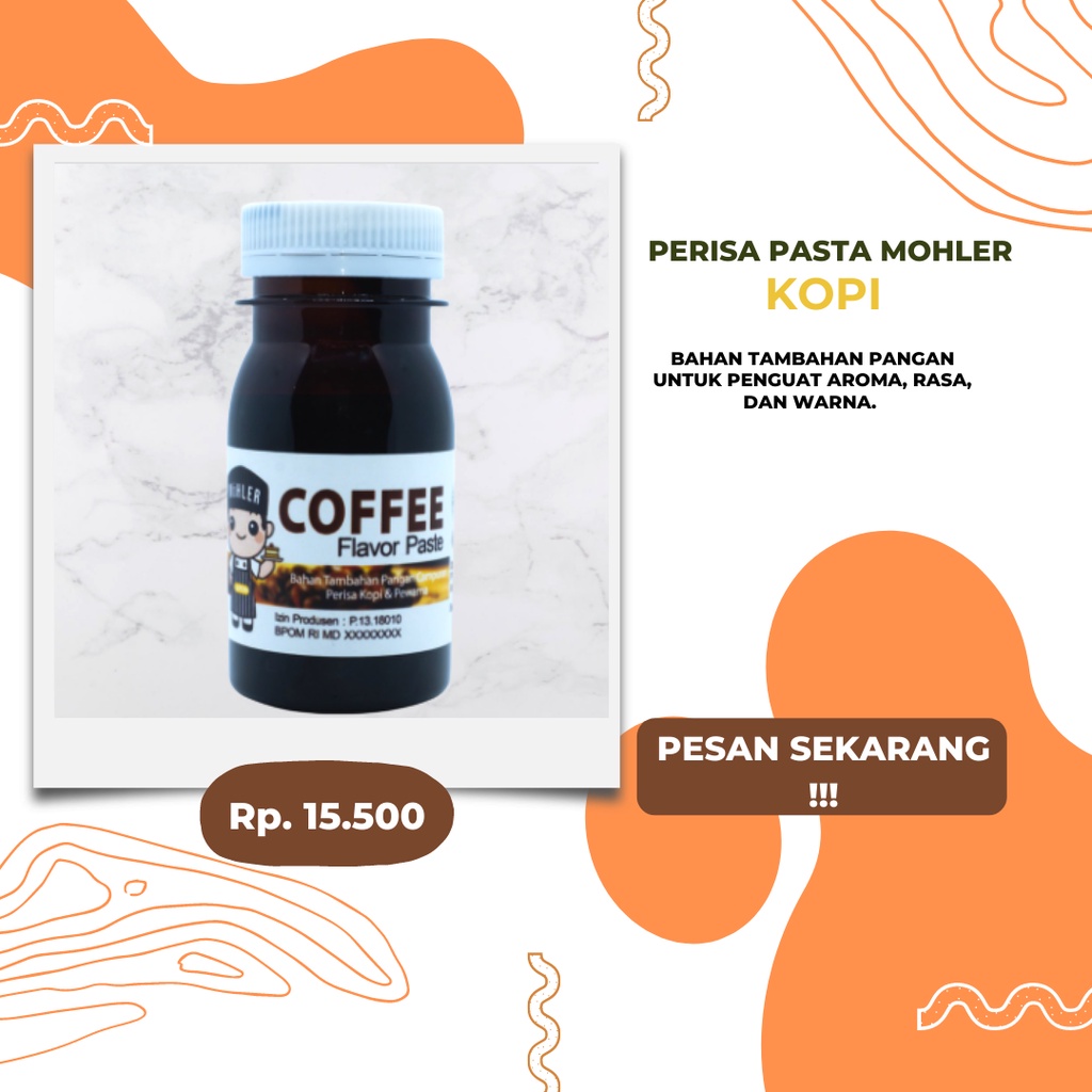 

⚡COD⚡ PERISA PASTA PEWARNA MOHLER KOPI / COFFEE 60gr / PERISA PASTA MOHLER KOPI / COFFEE 60gr / PERISA PASTA MOHLER KOPI / COFFEE 60gr COCOK UNTUK TAMBAHAN BAHAN ICE CREAM DAN COCOK UNTUK MINUMAN BERBUKA PUASA / MOHLER Pasta perisa pewarna KOPI / COFFEE