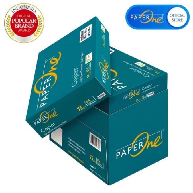 

Paper One F4 70 Gram/Paper one F4 80 gram - 1 BOX KERTAS FOLIO