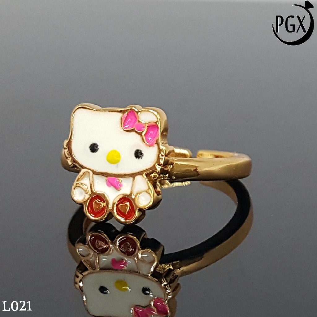 PGX Cincin Anak Xuping Aksesoris Perhiasan Lapis Emas Premium - L080