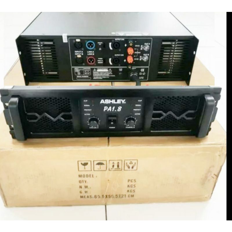 Matahari Electronic - POWER ASHLEY PA 1.8 POWER AMPLIFIER MODEL ASHLEY PA1.8