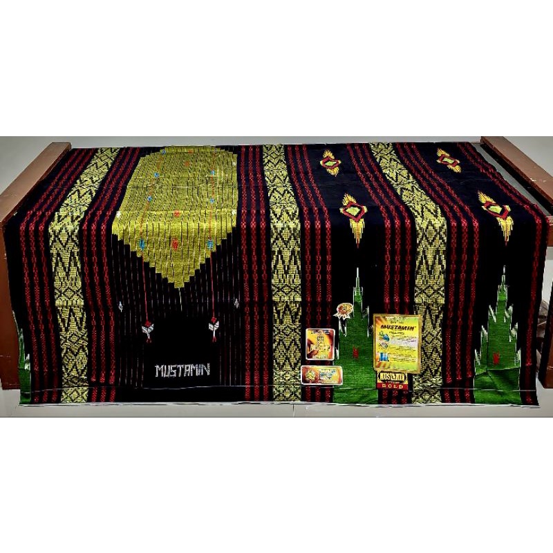 Sarung Tenun Samarinda Mustamin Mesres 240 Motif SGC Original 100% 01