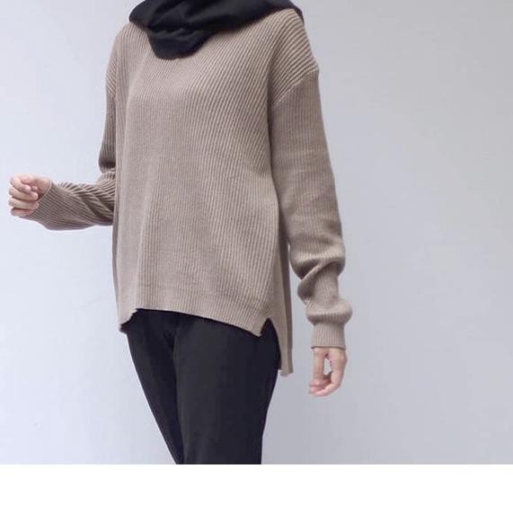 VIONA V NECK SWEATER RAJUT WANITA
