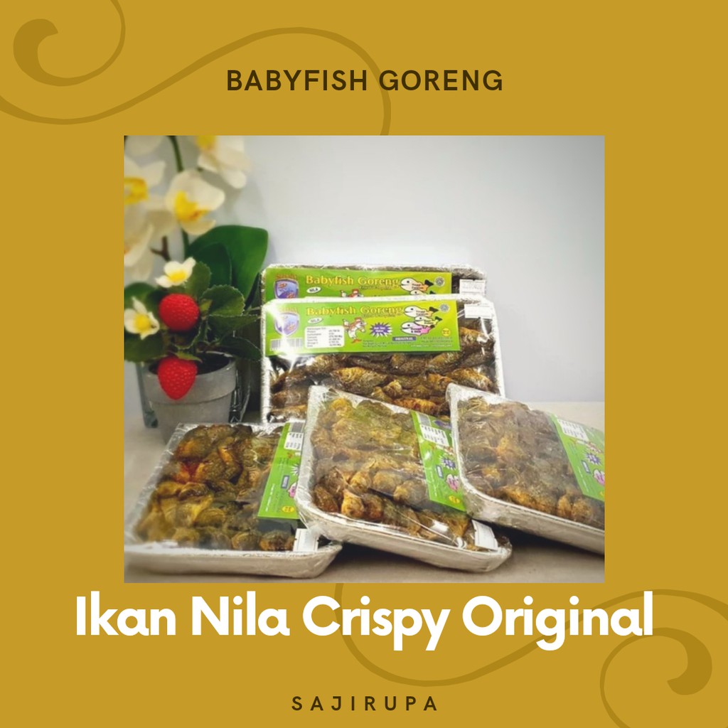 

Babyfish Goreng Ikan Nila Crispy