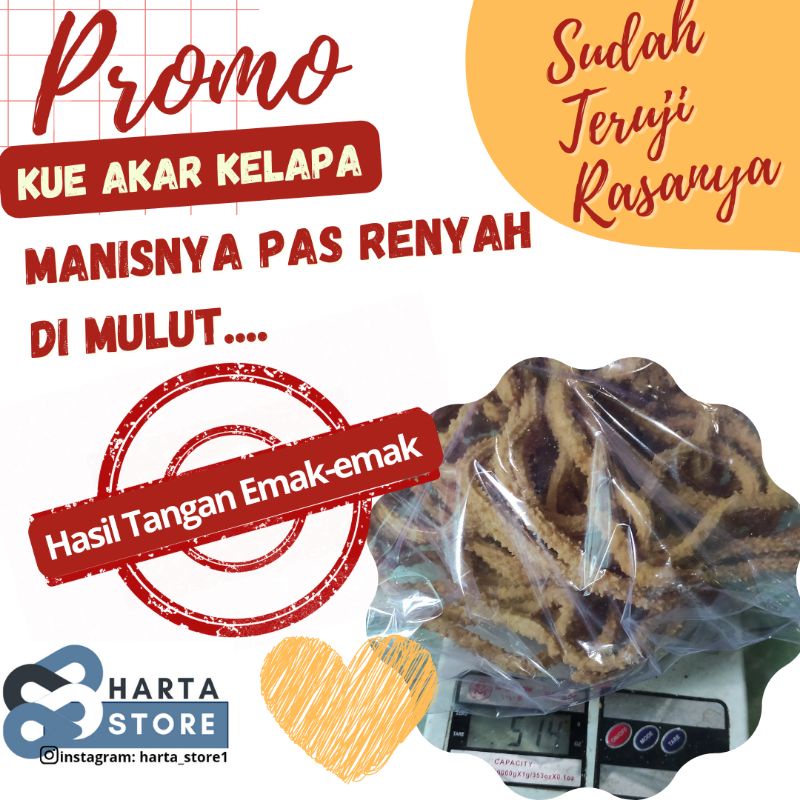 

Kue Akar Kelapa 500gr