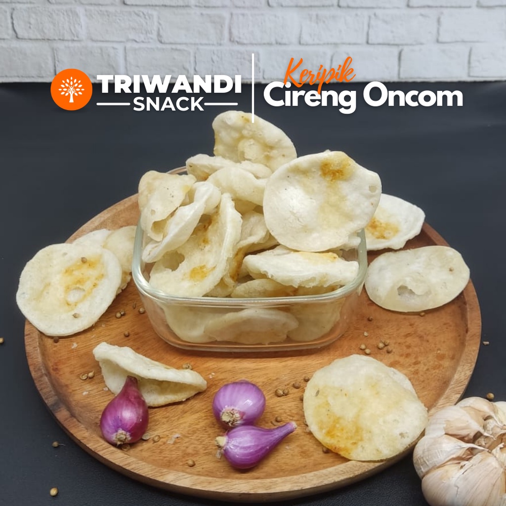 

Keripik cireng oncom asin gurih kemasan 100 - 250 gr TRIWANDI SNACK oleh oleh bandung