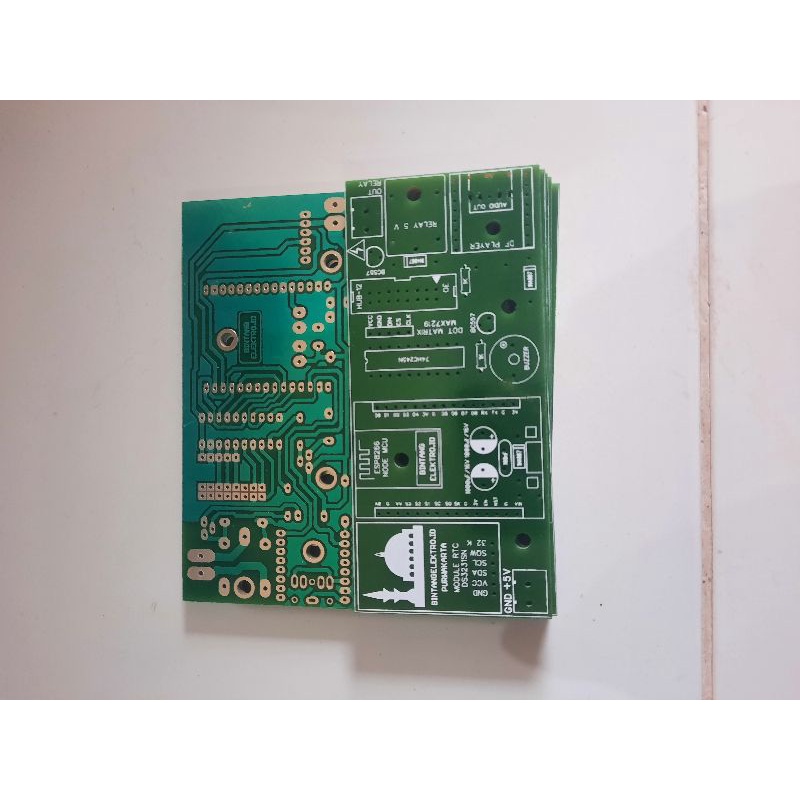 PCB JWS Esp8266 board mp3 auto tartil panel led P10
