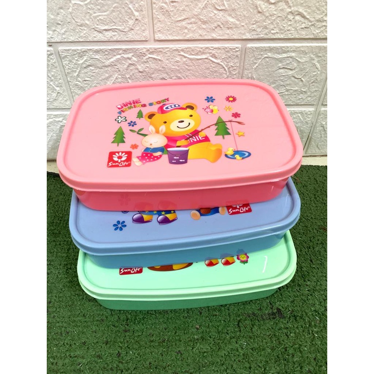 Sunlife 050 toro lunch box kotak makan / lunch box / Bpa Free