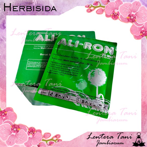 Herbisida Aliron 5 gr pembasmi gulma rumput liar