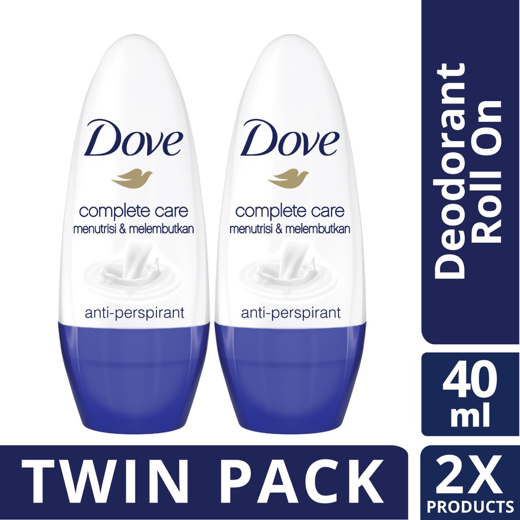 Jual Dove Deodorant Wanita Roll On Antiperspirant Complete Care With