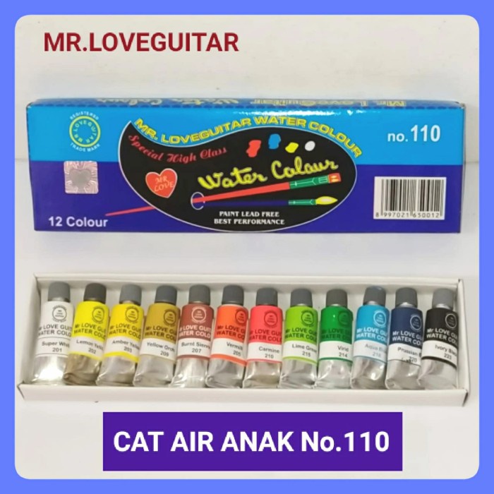 

air-cat- cat air anak mr.loveguitar 12 warna no.110. -cat-air.