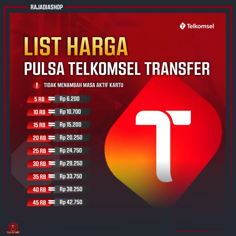 PULSA TELKOMSEL TRANSFER MURAH