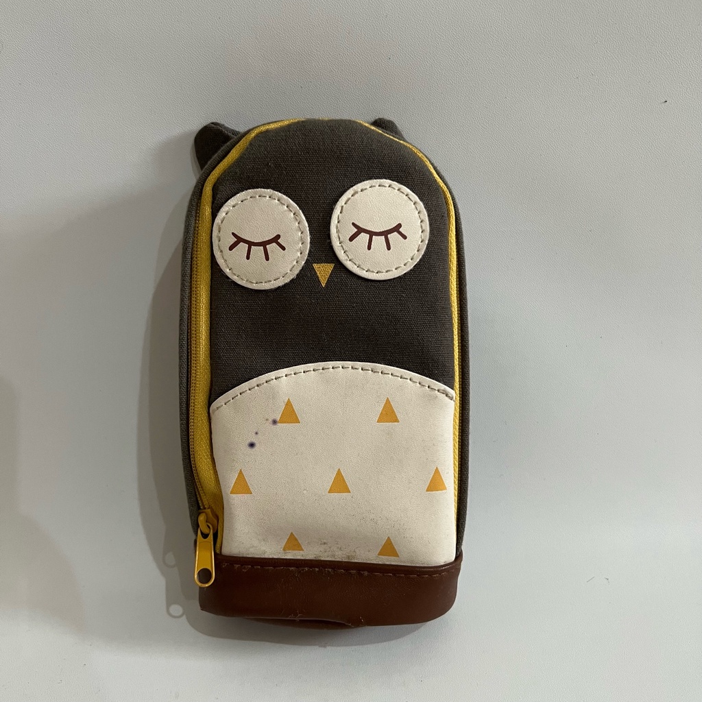 

[PRELOVED] Tempat Pensil / Pencil Case Owl Scoop