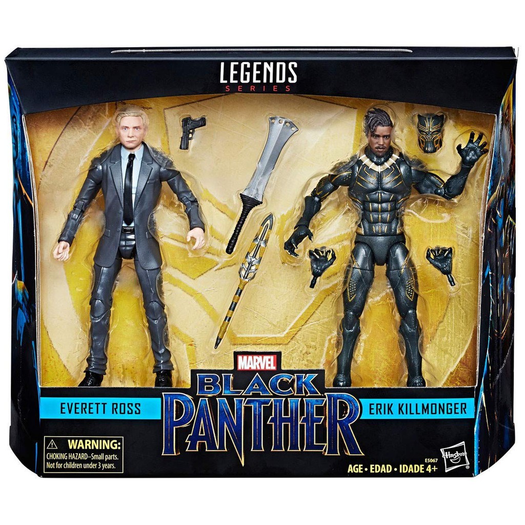 [Hasbro] Marvel Legends 2-Pack Everett Ross & Erik Killmonger