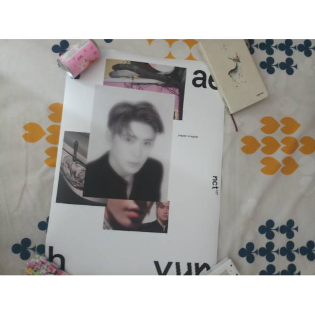 Poster Official NCT 127 Jaehyun Regular Irregular