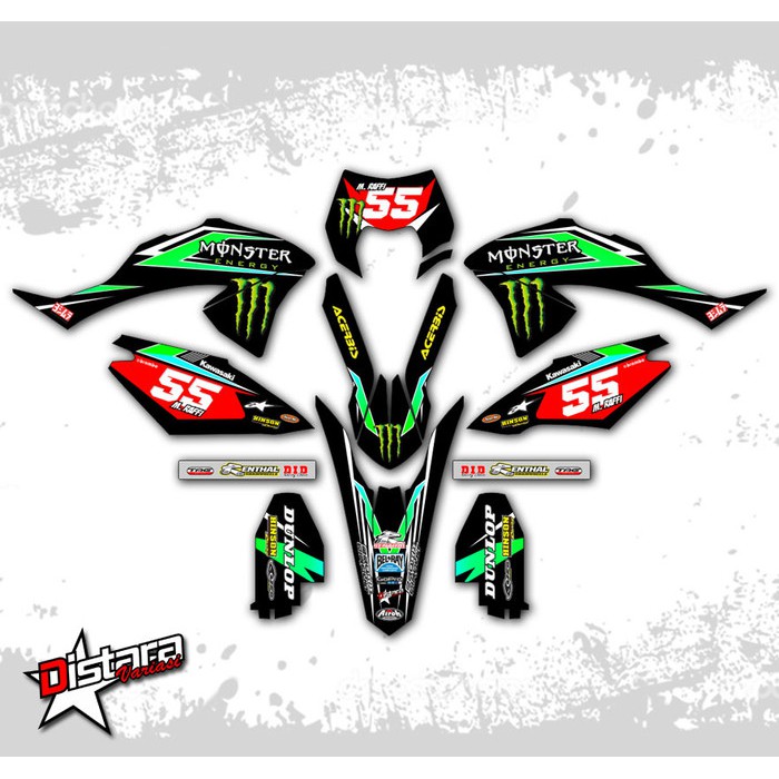 DECAL KLX BF CUSTOM