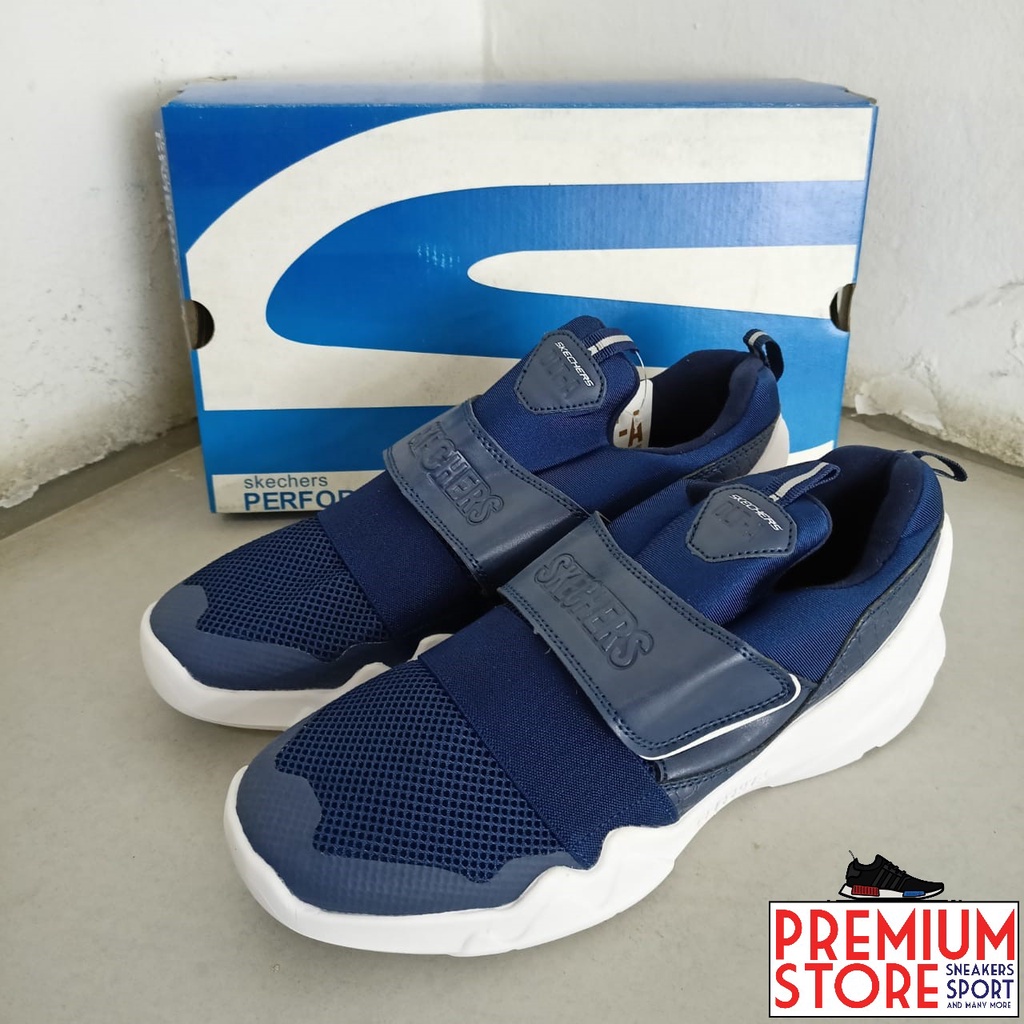 SEPATU SKECHERS 1730 VC DLT-A	NAVY/WHT 173020