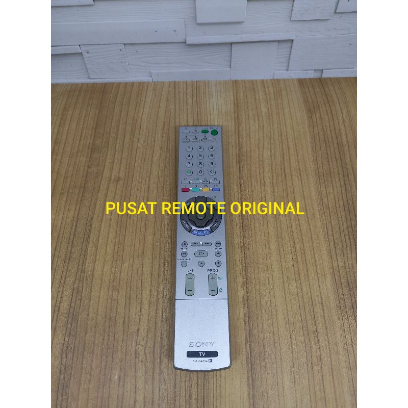 REMOTE REMOT TV SONY LED LCD RM-GA004 ORIGINAL ASLI