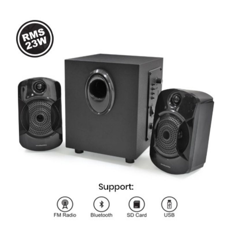 Speaker Simbadda CST 3000N+ Bluetooh Usb Subwoofer Powerfull Bass