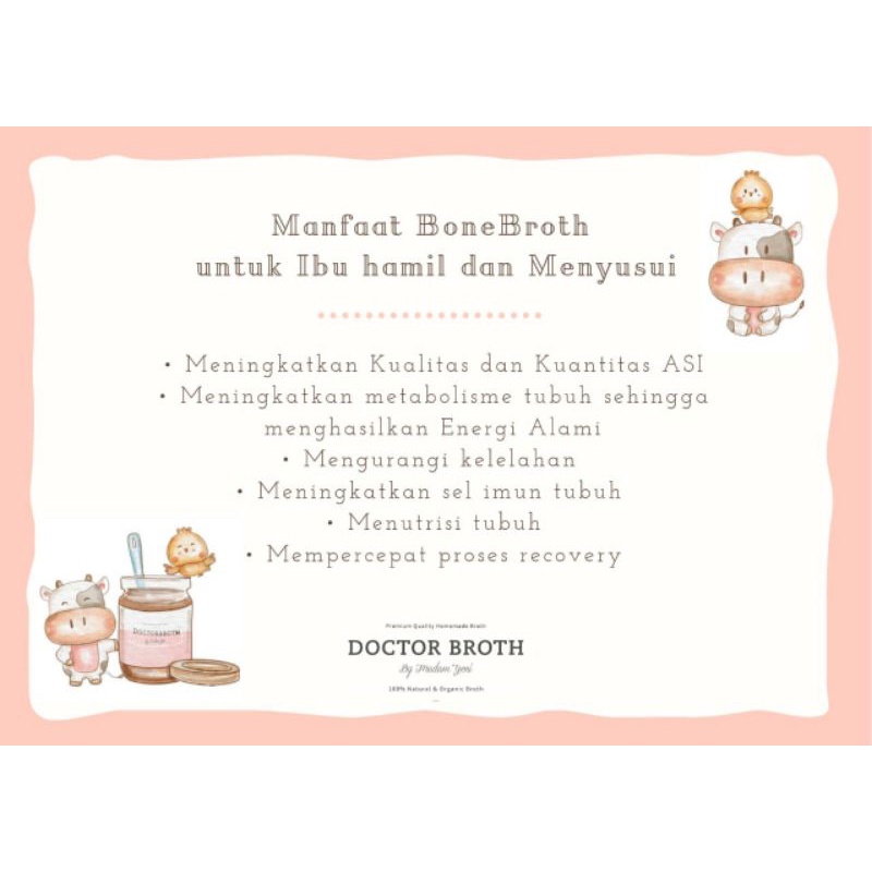 Paket Lengkap BoneBroth DoctorBroth by MadamYeni