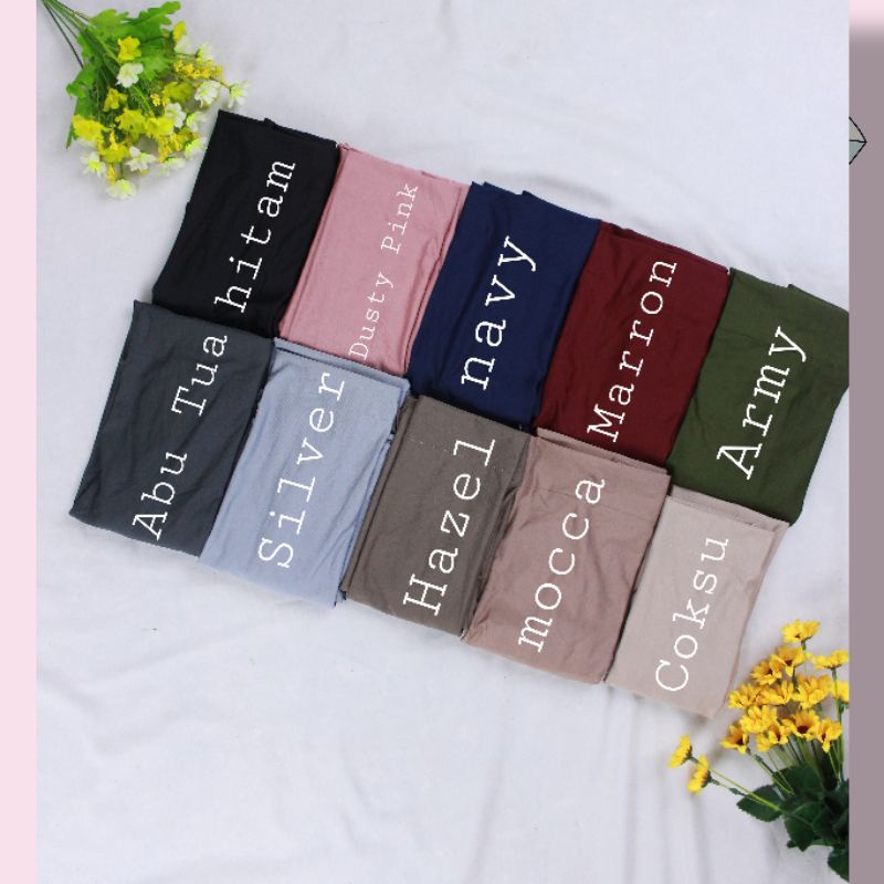 Pashmina Instan Jersey Premium Size 180x75-2