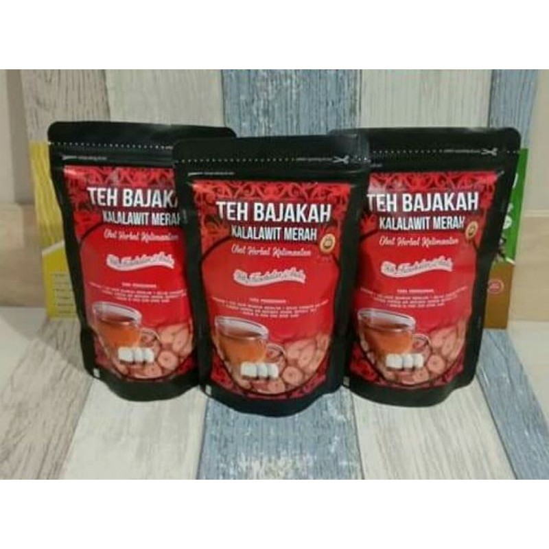

teh bajakah kalalawit merah isi 25 teh celup