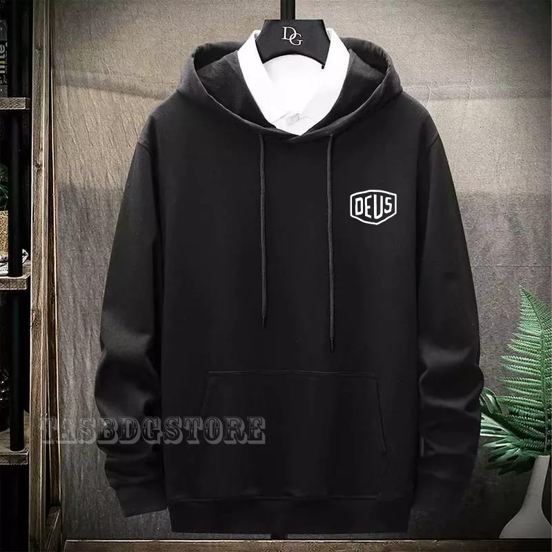 HOODIE DEUS PRIA WANITA M-L-XL-XXL / SWEATER DEUS / JAKET DEUS