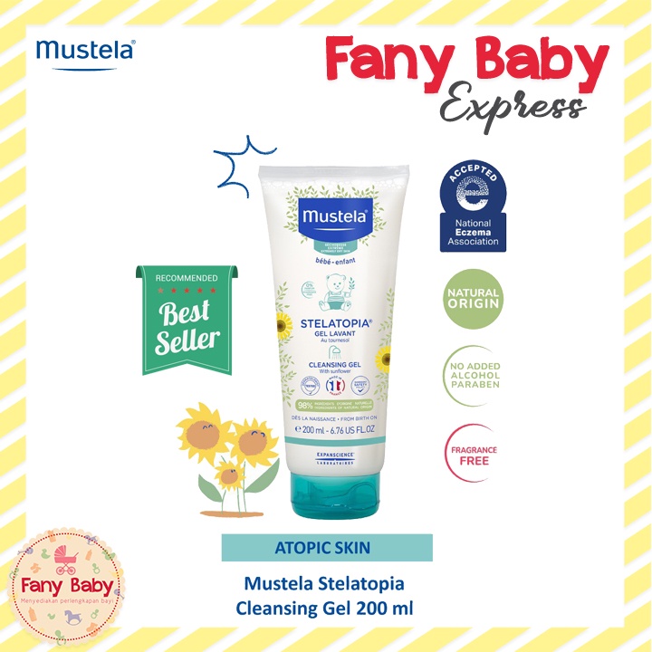 MUSTELA STELATOPIA CLEANSING GEL 200ML