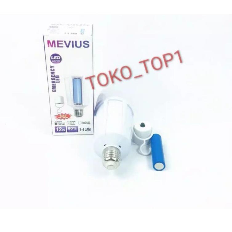 [TLA.26Au22ᵀ] LAMPU EMERGENCY LED mevius BOHLAM LED MAGIC 12 Watt MEVIUS