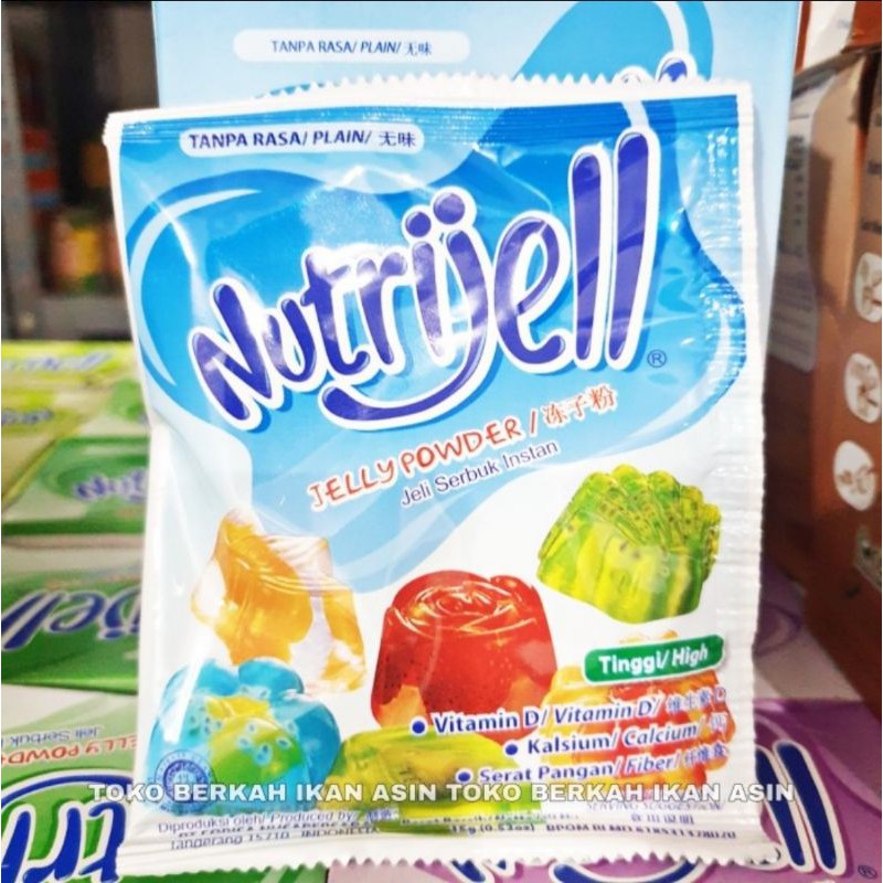 

Nutrijell Agar Agar PLAIN Tanpa Rasa 1pc / Jeli Serbuj Jelly Powder