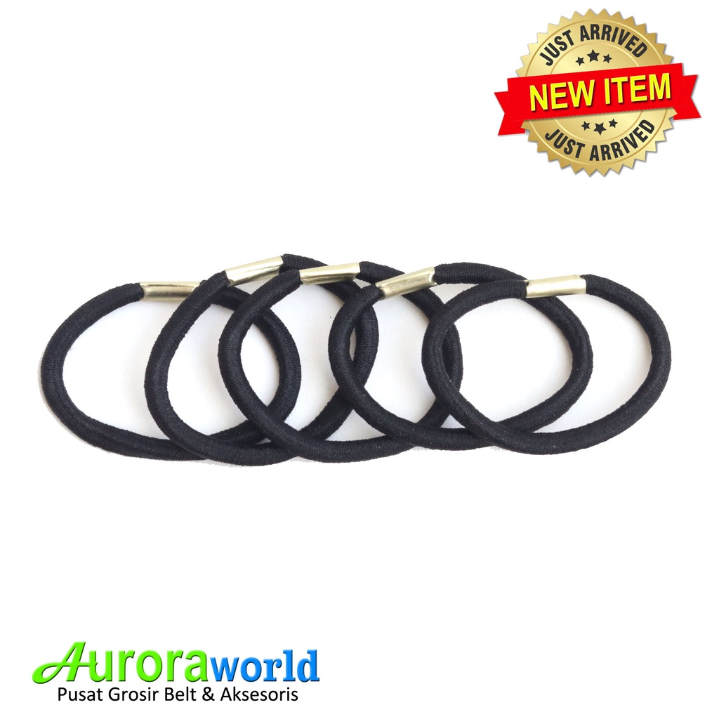 Auroraworld 5 pcs ikat rambut hairband warna warni