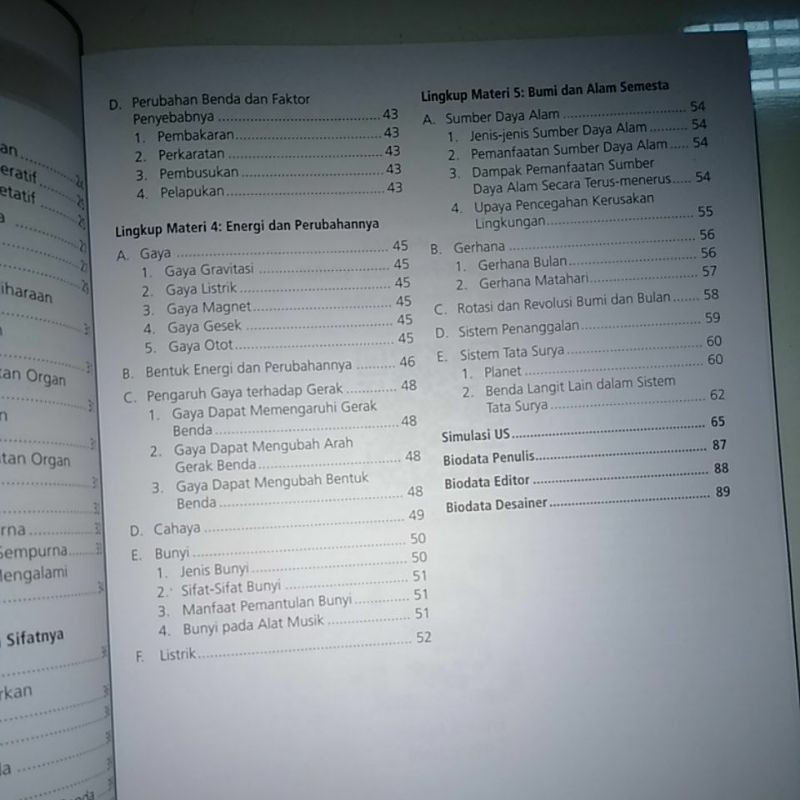 Buku Erlangga X-Press US SD/MI IPA Ilmu Pengetahuan Alam 2021-2