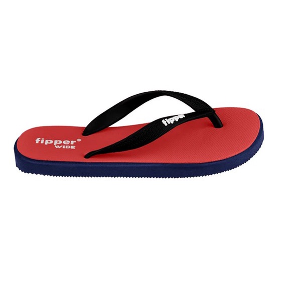 Sandal Fipper Wide Red Navy Black Original