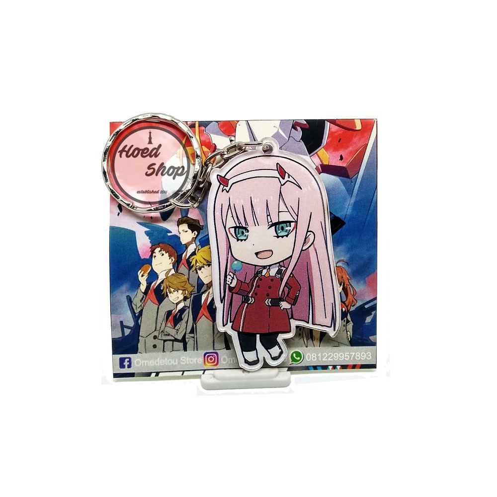 Gantungan Kunci Anime Darling in the Franxx Zero Two