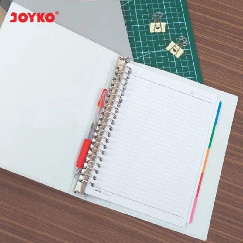 Loose Leaf Isi Kertas File Binder Joyko A5 B5 Dotted Bertitik Plain Polos Grid Kotak Ruled Garis